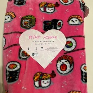 COPY - Betsey Johnson sushi blanket